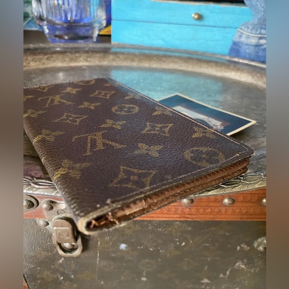 Vintage Auth LOUIS VUITTON Porte Valeurs Valet Organizer WALLET Designer Luxury - Picture 8 of 13